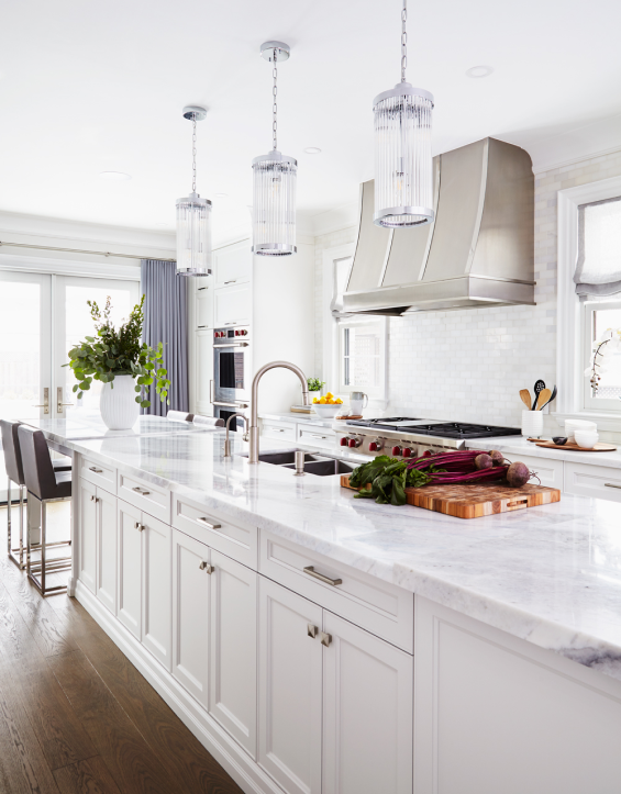 Transitional Markham Custom Home - Custom Kitchens Toronto